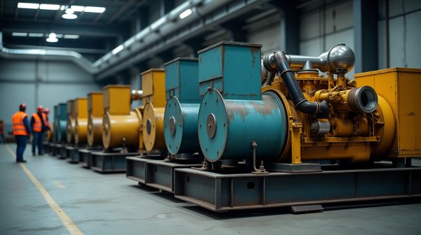 Un ambitieux choix de groupe électrogène d'occasion à portée de main